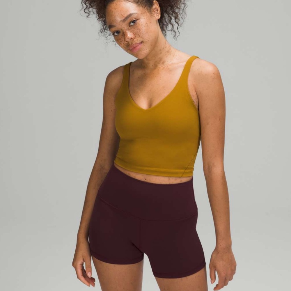 Lululemon align tank “auric gold” size 4